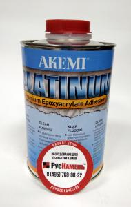 Клей Akemi Platinum epoxyacrylate жидкий, прозрачный 900 мл_1