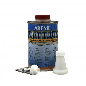 Клей Akemi Platinum epoxyacrylate жидкий, прозрачный 900 мл_0