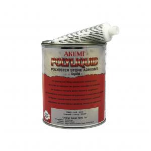 Мраморная шпатлевка Poly-Liquid 1.65 кг., белая, жидкая