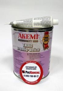 Мраморная шпатлёвка Akemi Thixo, пальерино-светлый 1,7кг_1