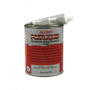 Мраморная шпатлевка Akemi Polyliquid 1.05 кг., прозрачная, жидкая_0