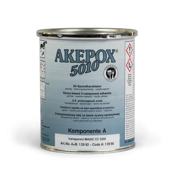 Эпоксидный клей Akemi AKEPOX 5010  1кг. Прозрачно-молочный