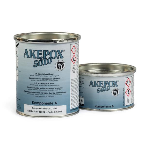 Эпоксидный клей Akemi AKEPOX 5010  1кг. Прозрачно-молочный