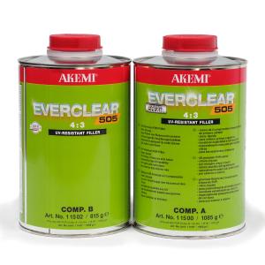 Клей полиуретановый Akemi Everclear 505, жидкий, прозрачный 1,9кг