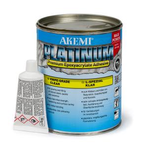 Клей Akemi Platinum MAXI POWER желеобразный, прозрачно-молочный 1кг_0