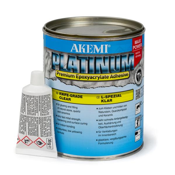 Клей Akemi Platinum MAXI POWER желеобразный, прозрачно-молочный 1кг